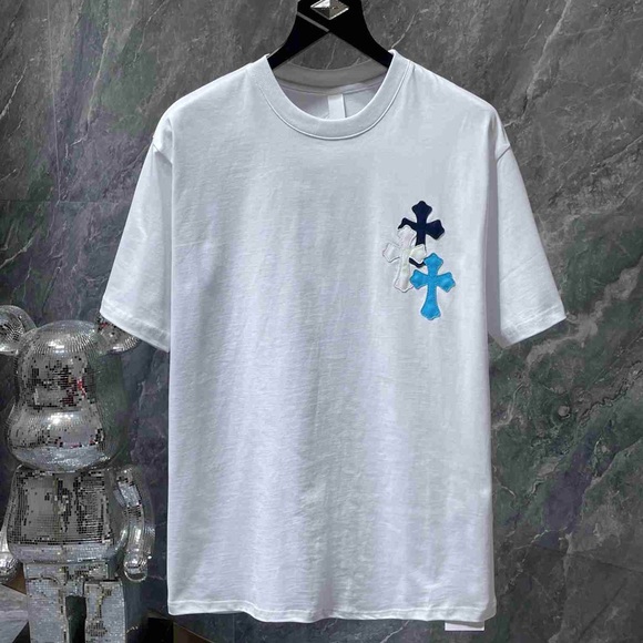Meet the Posher Other - Chrome Hearts Men's White Short-Sleeve T-Shirt